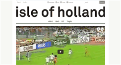 Desktop Screenshot of isleofholland.com